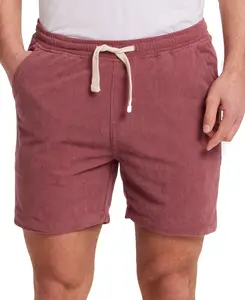 6" Corduroy Cabana Short in Rose Brown