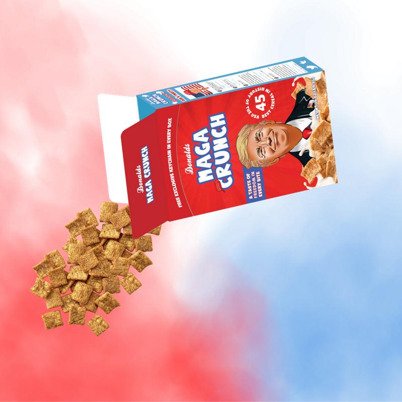 Limited Edition Donald's Maga Crunch Cereal