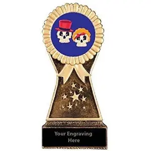 Halloween Cutest Couple Victory Resin Trophy (5.5")