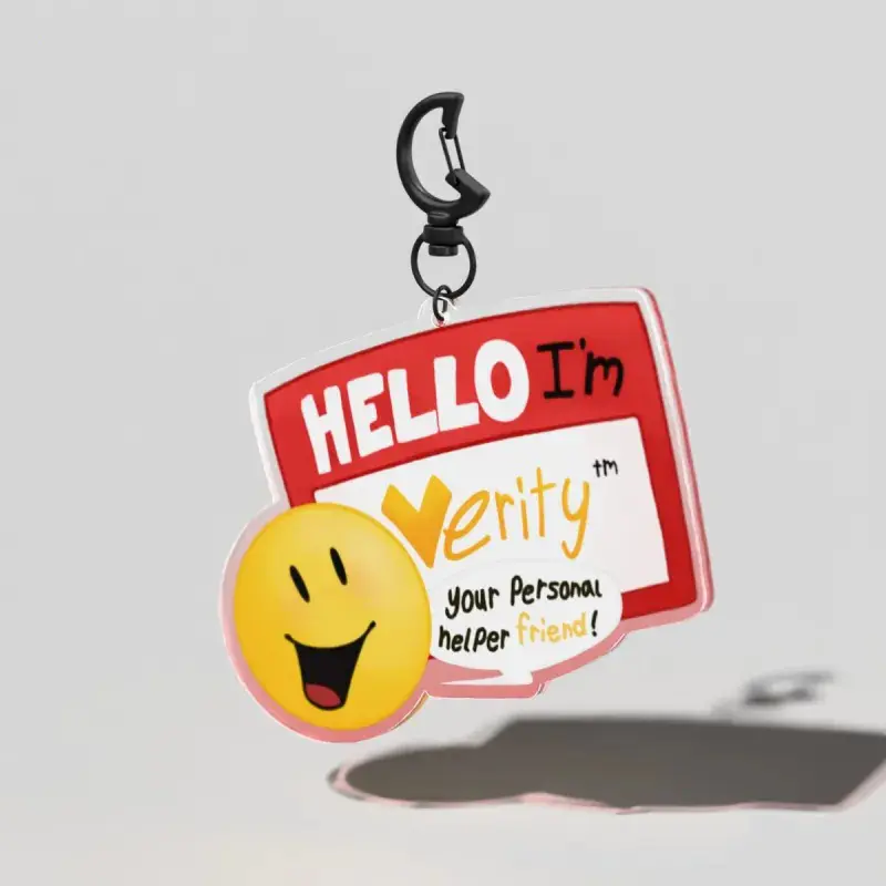 Verity "Introduction" Keychain - ThatMob Minecraft webseries