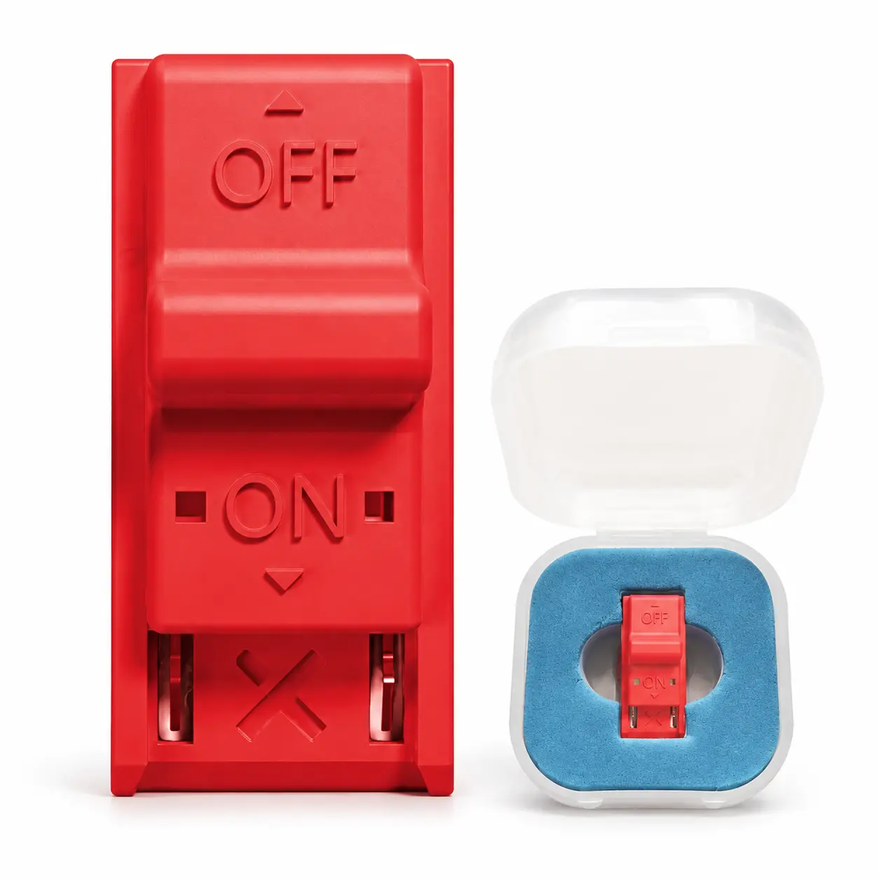 RCM Jig Short Circuit Tool for Nintendo Switch, Portable NS RCM Short Connector Clip Jig Mod Accessory with Storage Case