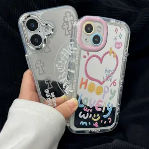 Stylish Mirror Phone Case — Compatible with iPhone 17/16/15/14/13/12/11 Pro/Plus/Pro Max Series. A sleek, premium case featuring a built-in vanity mirror—the perfect choice for gifting. (iPhone 17 Pro Case / iPhone 16 Pro Case)