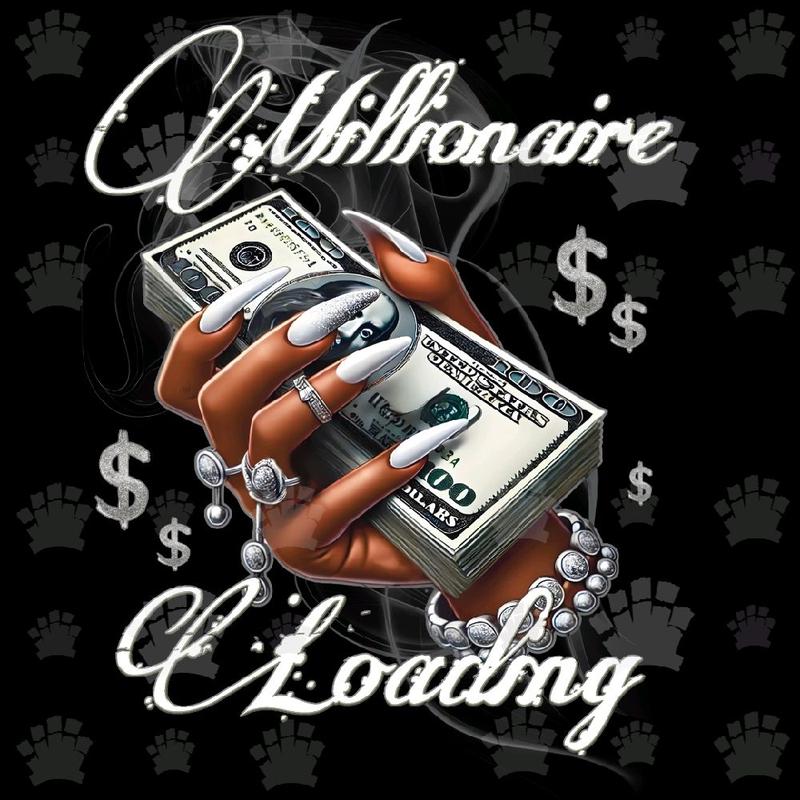 Millionaire Loading "Money In Hand" DTF Heat transfer, press and peel, DIY, Shirt design