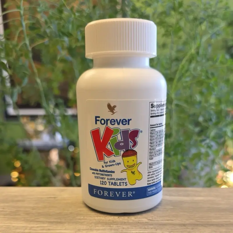 Forever kids suplemento Energy Focus Supplement Daily Multivitamin Capsules