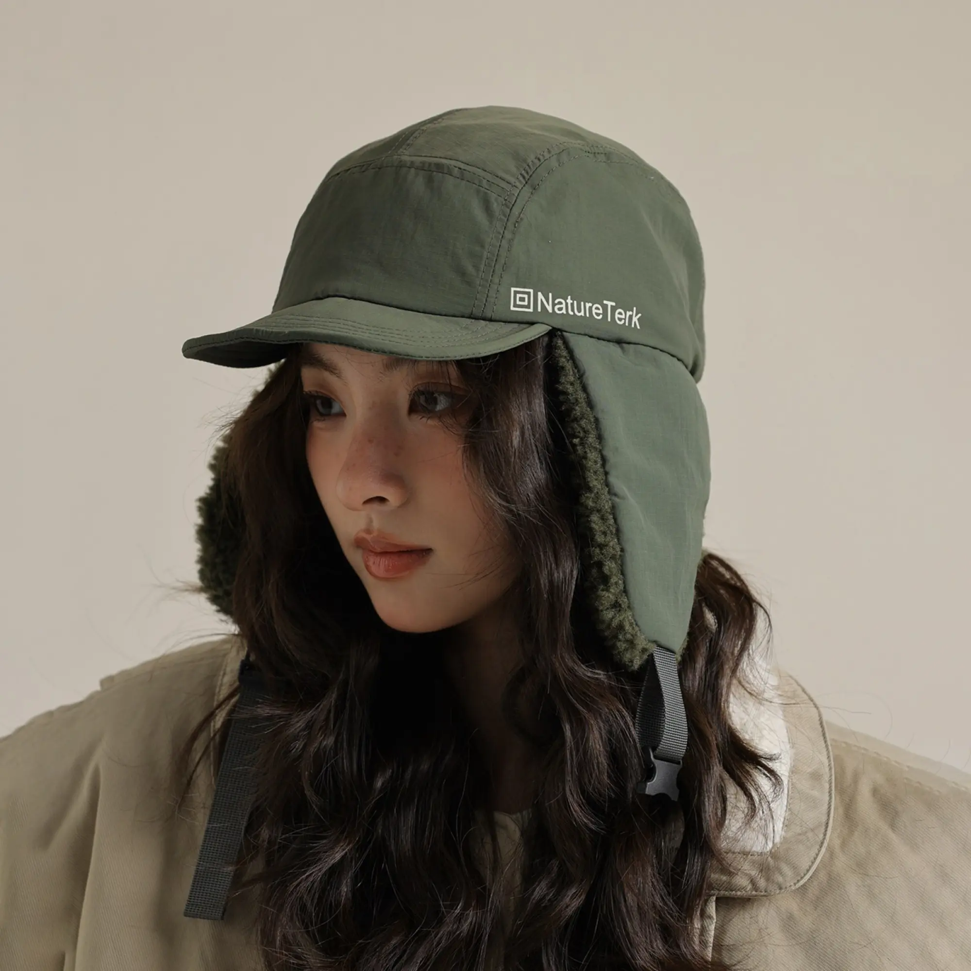 Winter Ushanka Hat Short Brim Fleece Lined Cap with Ear Flaps Warm Hat for Women Men for Cold Weather Outdoor