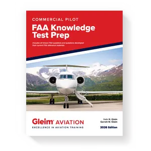 Gleim Commercial Pilot Knowledge Test Prep - 2026 Edition