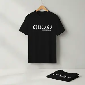 Men's Chicago Souvenir Shirt - Authentic City Tee, Retro Design, Ideal Gift for Him, Dad, or Friends Who Love Chicago outdoorfun