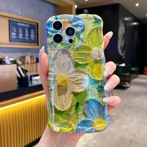 Protective Case for iPhone 17/16/15/14/13/12/11 Pro Max Plus, Women's Fashion Phone Cover with Floral Design Flower, Perfect Gift for Girls, Accessories