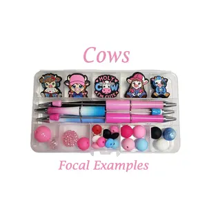 [DBC 1 Kit]  DIY Beadable Pen Supply Kits - Make 6 Writing Pens - Pick On Live