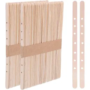 Wooden Candle Wick Holders Pack of 100 count Wick Centering Devices Candle Wick Bars for Candle Making ... (7.1inch - 100 count)