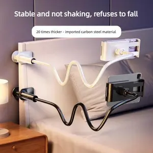 Universal phone and tablet stand for lazy people to watch dramas in bed, live stream in dorm room