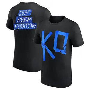 Men's Black Kevin Owens Blue Tape T-Shirt Professional Wrestler Tee For Man And Woman Unisex T-Shirt, Hoodie, Sweatshirt Menswear Cotton Soft