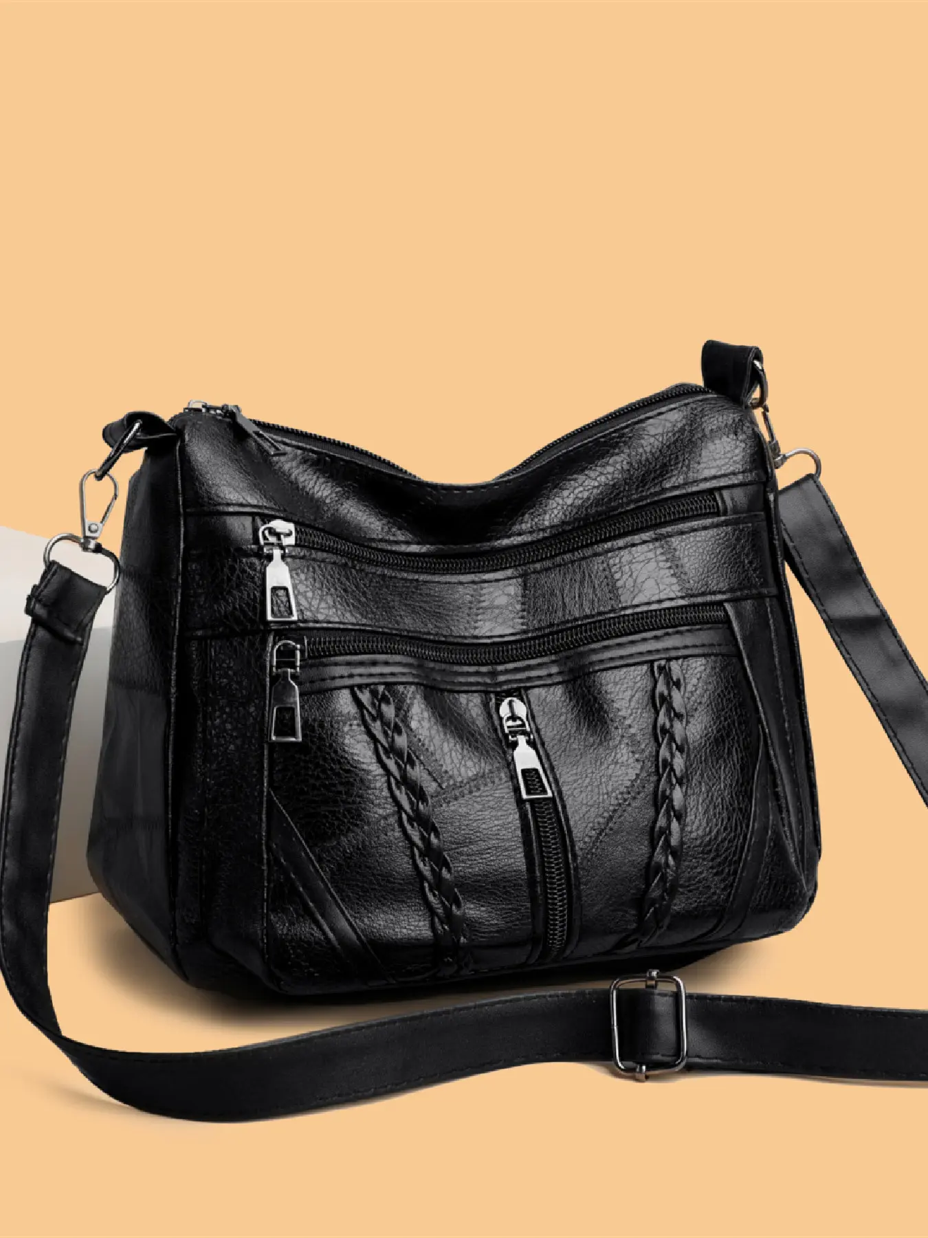 Purses for Women Soft PU Leather Shoulder Bag Ladies Crossbody Purse and handbags Lightweight Pocketbook Casual Shoulder Bag