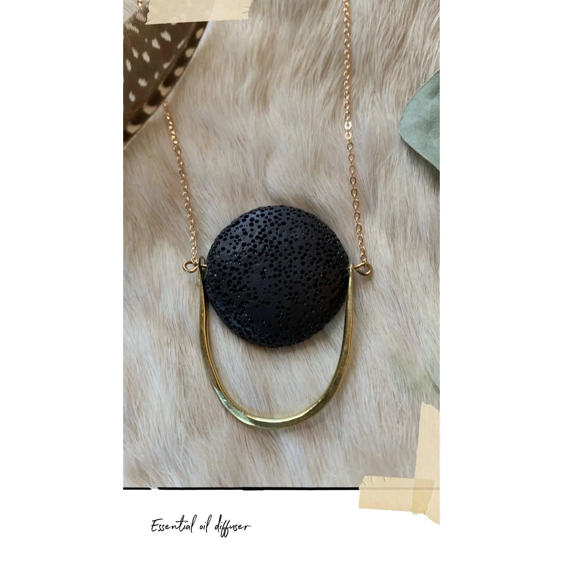 Essential Oil Diffuser Necklace