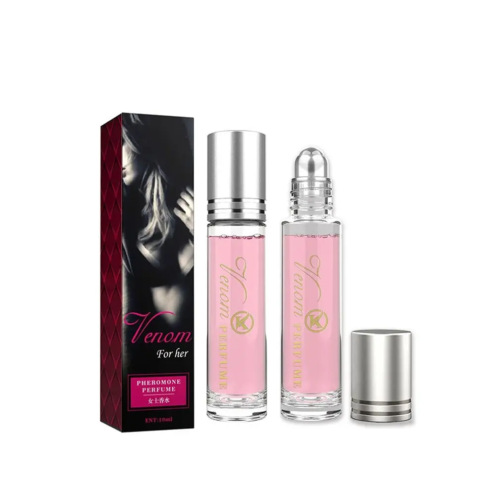 Attraction Perfume Set for Women, 2-Piece Venom Rollerball Eau de Parfum, Floral Scents Perfume, Floral Fruit Scent for Dates & Daily Use, Net Wt 0.34oz Each, Floral Fruity Scent, Perfume Scented, Daily Use Fragrance, Floral Scent Perfumes