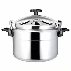 1.32gal/2.38gal silvery Pressure Cooker, Aluminum Protective Pot, Steamer, Cooking Pot, Kitchenware, Gift for Wife/Mother, Holiday Gift, Christmas Gift
