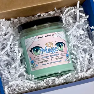 Elf Mage Candle | Anime Magical Frieren Candle | Vegan Apricot Wax Candle