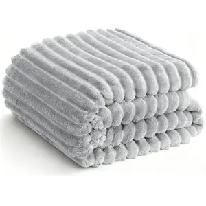 1pc Multifunctional Solid Color Blanket, Soft Throw Blanket, Soft Comfortable Skin-Friendly Warmth, All-Season Use, Bed Sofa Bedroom Living Room Dorm Travel
