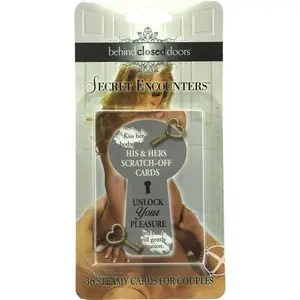 Behind Closed Doors Secret Encounters His and Hers Scratch Off Cards