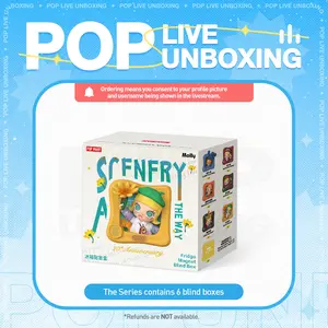 [LIVE UNBOXING] POP MART MOLLY Scenery Along the Way Series - Fridge Magnet Blind Box