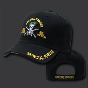 Rapid Dominance RD-SPECIAL-GB Deluxe Military Baseball Caps- Special Forces Gm Beret- Black