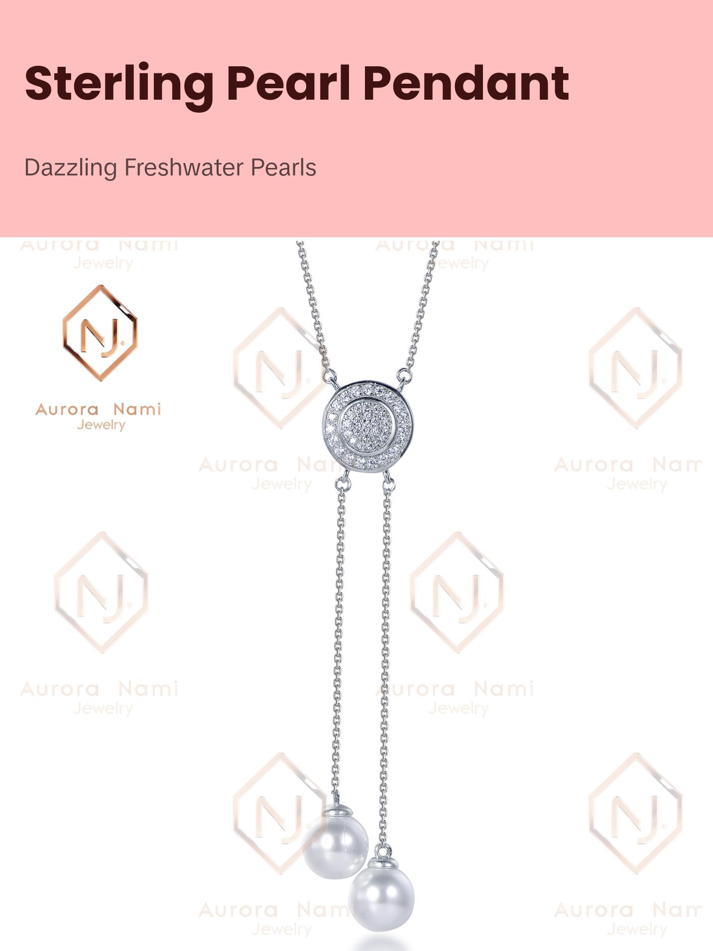 Freshwater Pearl Lariat Necklace