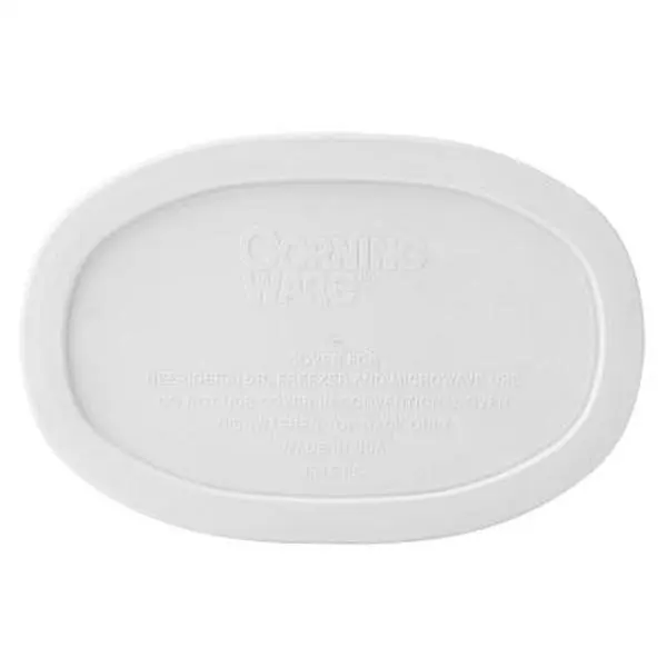 CorningWare® French White® Plastic Lid for 15-ounce Oval Baking Dish