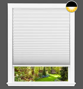 Easy Lift Fabric Cellular Blackout Shade - White