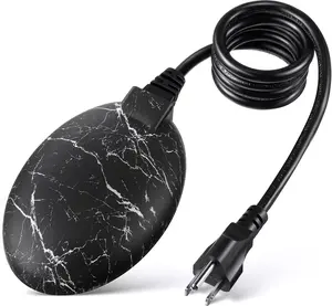 1 Pack Upgrade Bird Bath Heater for Outdoors in Winter, Pond Deicer 60 Watts Birdbath Deicer Water Heater Thermostatically Controlled with Auto Shut off Function for Patio Lawn (Marble Black)