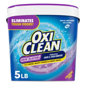 OxiClean Odor Blasters Versatile Odor and Laundry Stain Remover Powder, 5 lb