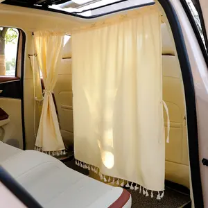 Car Privacy Curtain, Front and Rear Seat Sunshade, Anti-Glare UV Protection, One-Step Solution for Car Shade and Sunblock, Car Sunshade Curtains