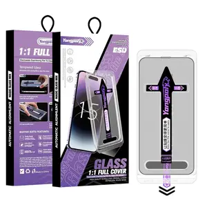 Iphone Privacy Screen Protector - Tempered Screen Cover for iPhone, Automatic Dustproof Protection, Smartphone Casing