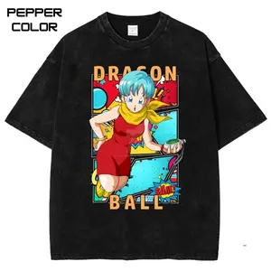 Bulma Graphic T-Shirt, DBZ Anime Shirt, 90s Anime Cosplay Shirt, Manga Japanese shirt, Unisex Streetwear Tee, cotton crewneck shirt, Gift For Him and Her