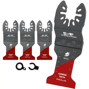 S&F & FAST Carbide Oscillating Tool Blades for, Fit for Quick Release, Oscillating Saw Blades Carbide for Hard, Nail, Screws,