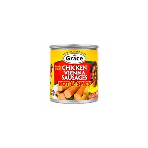 GRACE (JAMAICA) VIENNA SAUSAGES HOT & SPICY 140G