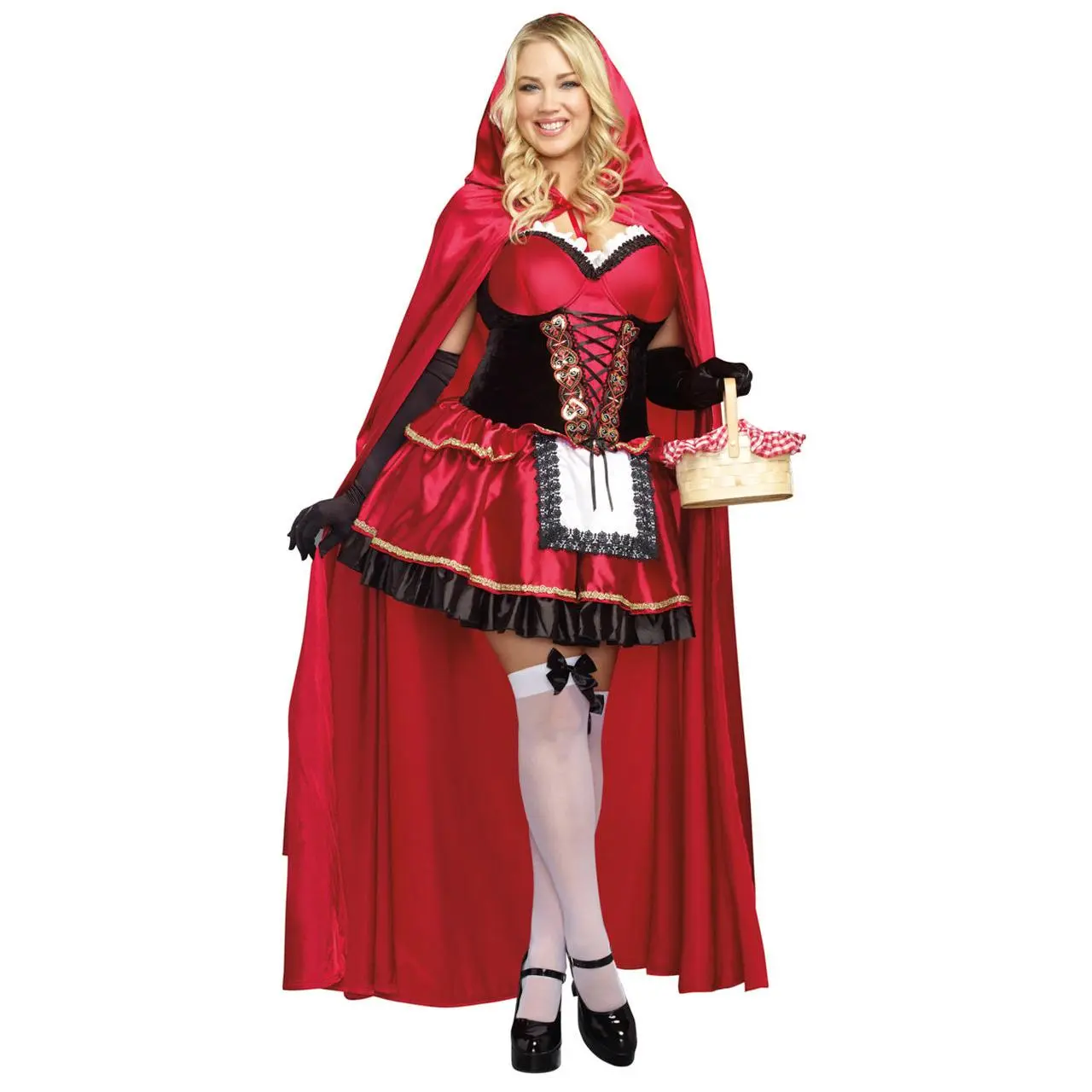 Plus Size Little Red Costume