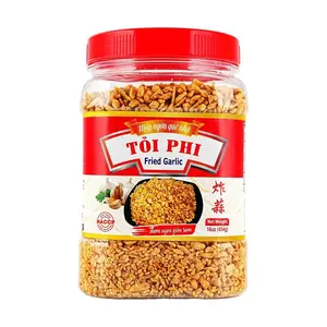 VASIFOOD Vietnamese Fried Garlic 454g - Crispy Garlic Granules for Hot Pot Dipping Sauce, BBQ Seasoning, and Noodle Soup Flavoring