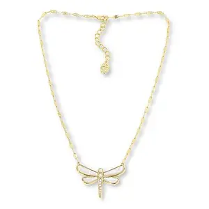 Connie Craig Carroll Jewelry Mirabelle 19" Dragonfly Necklace