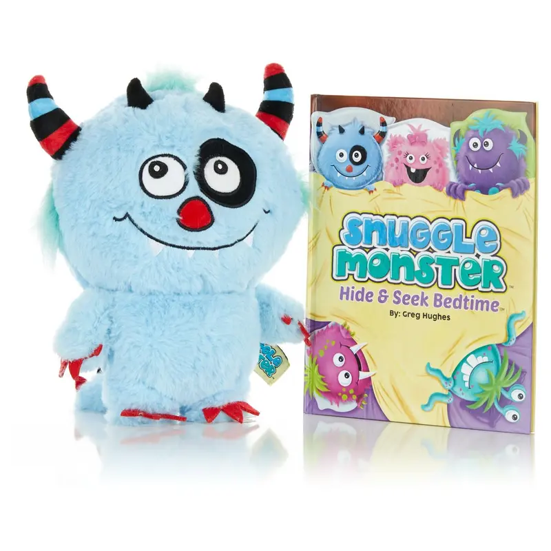 Continuum Games Snuggle Monster Hide & Seek Plush Storybook