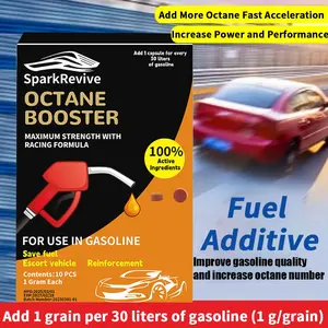 10pcs Fuel Additive Universal Car Fuel System Purifier Eliminate Jitter Improve Throttle Response
