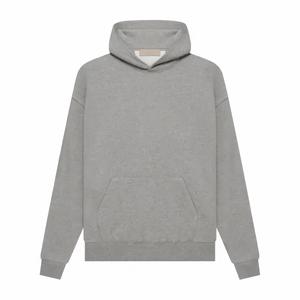 Hoodie 'Dark Oatmeal' - High-Quality Graphic Long Sleeve Sweatshirt for Men's Casual Outdoor Wear, Oversized Fit, Comfortable & Durable - Menswear