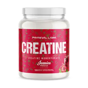 Primeval Labs Creatine Monohydrate Powder - 120 Servings and Travel Sticks, Agua Fresca Flavors, Zero Sugar Primeval Labs Creatine Monohydrate Powder - 120 Servings and Travel Sticks, Agua Fresca Flavors, Zero Sugar