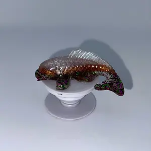 MARDI GRAS KOI - Enhance Your Phone Grip with Custom 3D Sensory Overload Phone Accessories- Order Now!