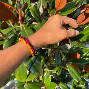 Germany Flag Adjustable Friendship Bracelet