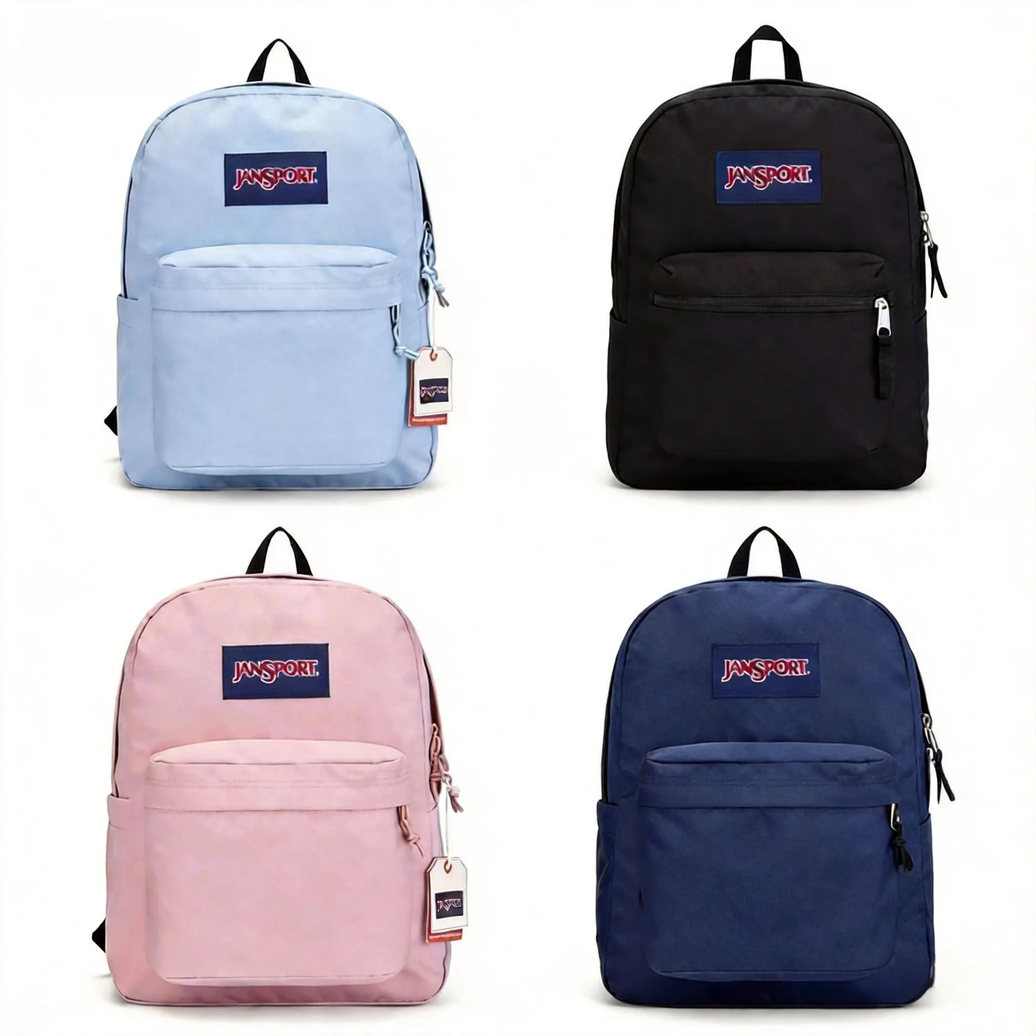 JanSport Cool Backpack, with 15-inch Laptop Sleeve - Large Computer Bag Rucksack with 2 Compartments, Ergonomic Straps, Black