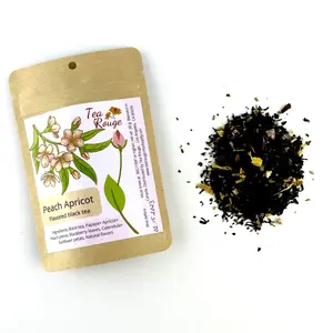 Peach apricot  flavored black tea