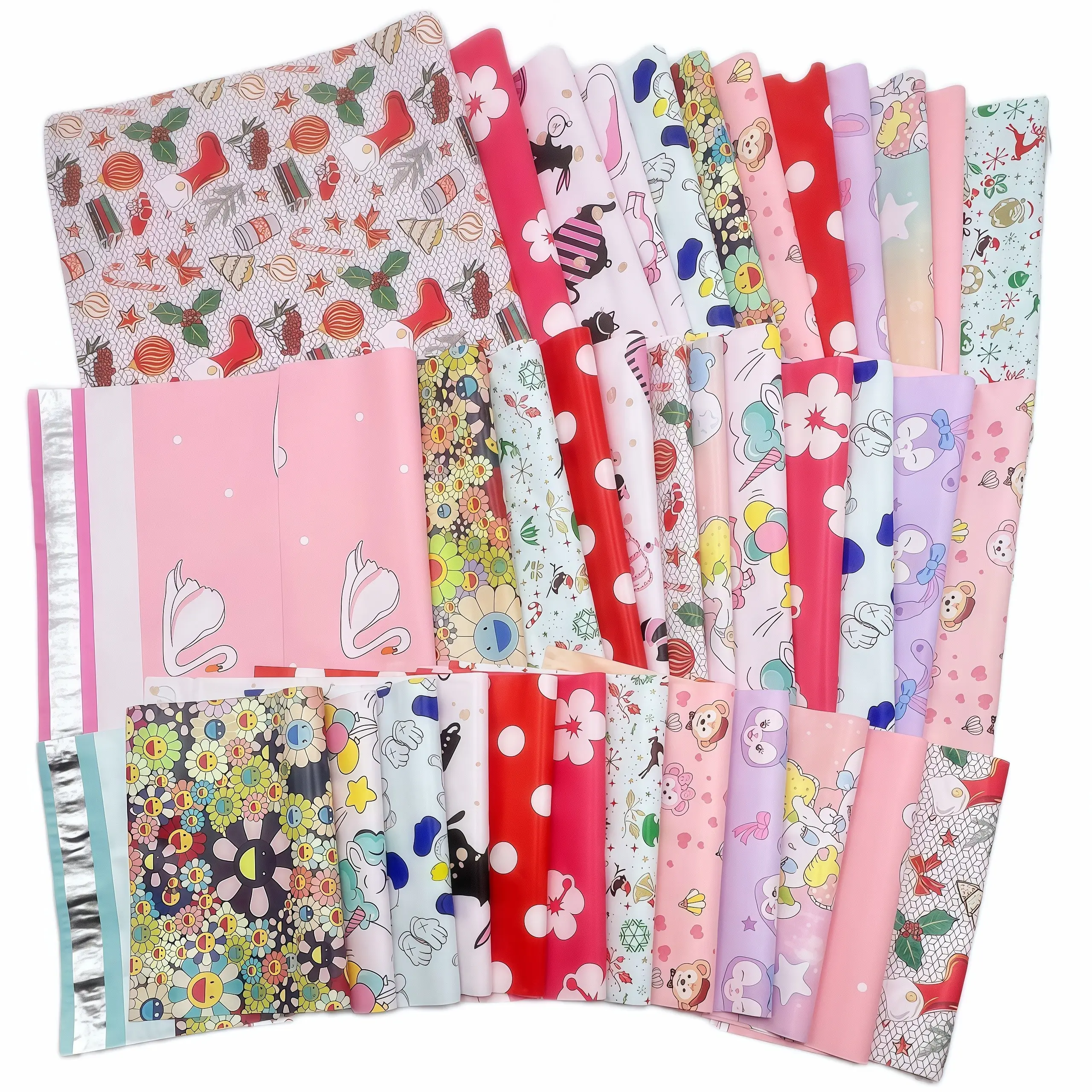 Poly Mailer Bags Variety Pack 35 Pack Assorted Sizes Large Medium Small Waterproof Self Seal Mailing Bags Heavy Duty Tear Resistant Packaging Supplies for Small Business