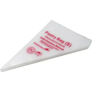 100-Pack Piping Bags with Non-Slip Grip - Disposable Pastry Bags Cake Decorating Supplies for Baking, Royal Icing & Cupcakes