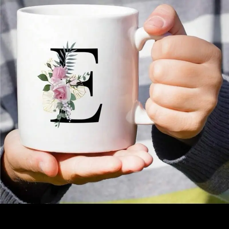 Initial Coffee Mugs, 11 Oz, A-Z Alphabet Letter Monogram Mugs, Birthday Christmas New Year Gift For Friends Dad Mom Sister Coworker mug orders