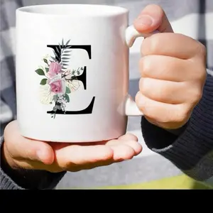 Initial Coffee Mugs, 11 Oz, A-Z Alphabet Letter Monogram Mugs, Birthday Christmas New Year Gift For Friends Dad Mom Sister Coworker mug orders